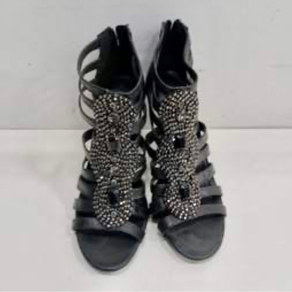 Gianni Bini Women's Open-Toe Strappy Stiletto Heel Sandals Size 11 M